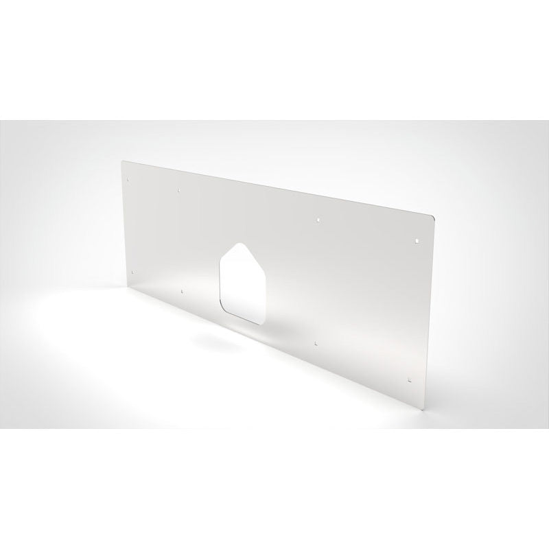 PETERBILT MIRROR FINISH STAINLESS STEEL 18 GA. FACE PLATES