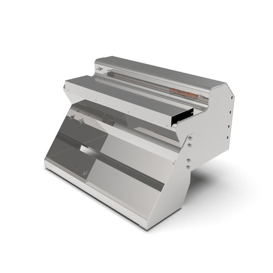 KW MIRROR FINISH 12 GA. 304 STAINLESS STEEL BATTERY BOX SMOOTH STEPS