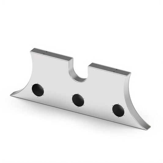 LIGHT I PANEL FOR FUEL TANKS 304 MIRROR FINISH STAINLESS STEEL