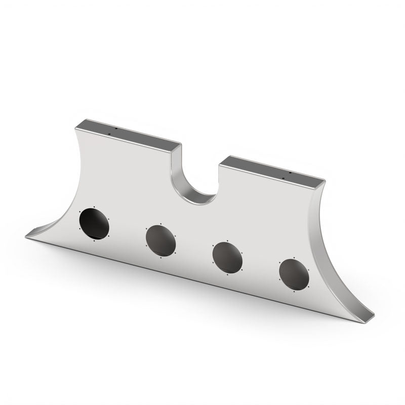 LIGHT I PANEL FOR FUEL TANKS 304 MIRROR FINISH STAINLESS STEEL