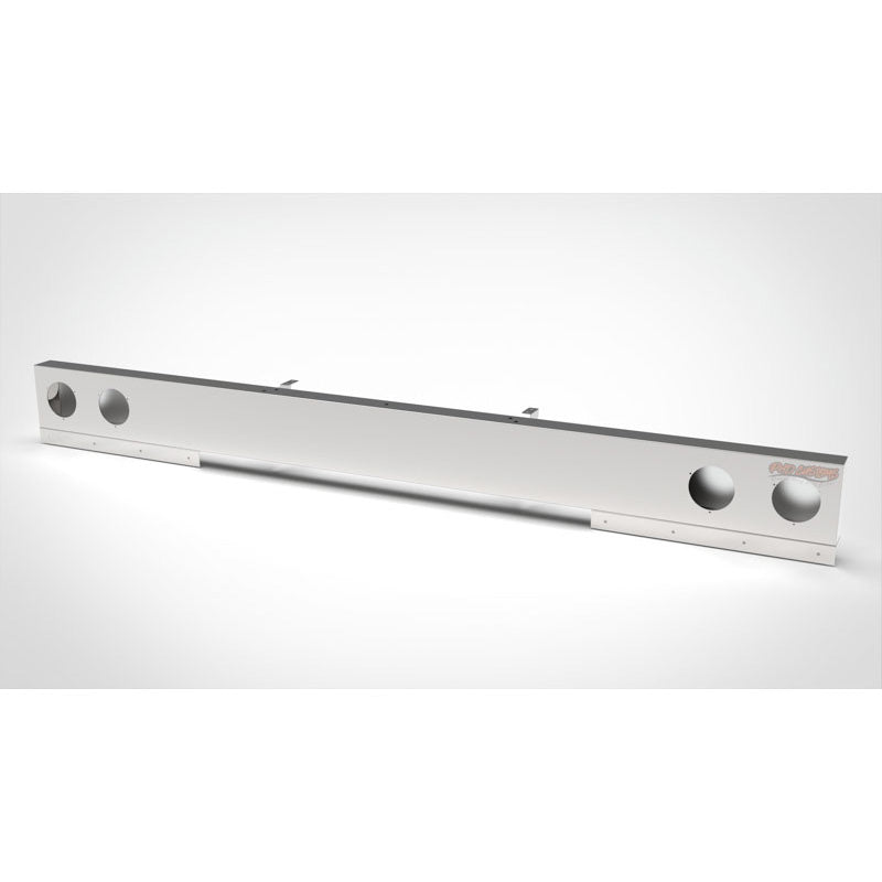 UNIVERSAL 14 GA. MIRROR FINISH 304 STAINLESS STEEL REAR LIGHT BAR