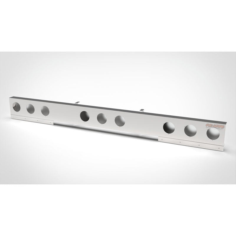 UNIVERSAL 14 GA. MIRROR FINISH 304 STAINLESS STEEL REAR LIGHT BAR