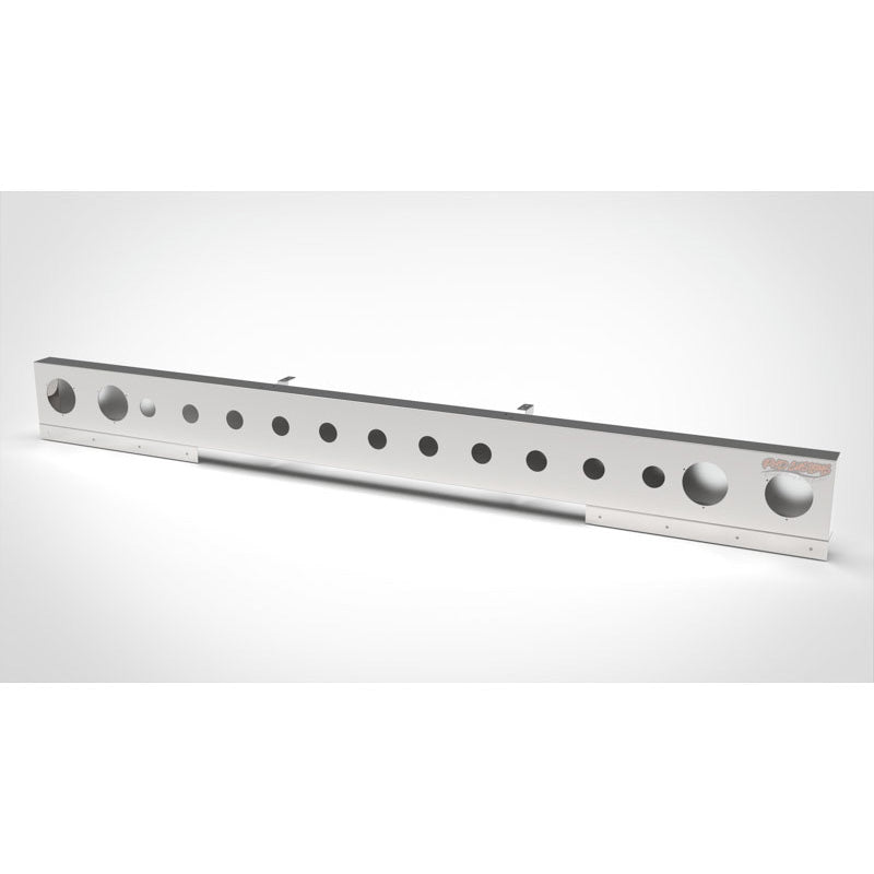UNIVERSAL 14 GA. MIRROR FINISH 304 STAINLESS STEEL REAR LIGHT BAR