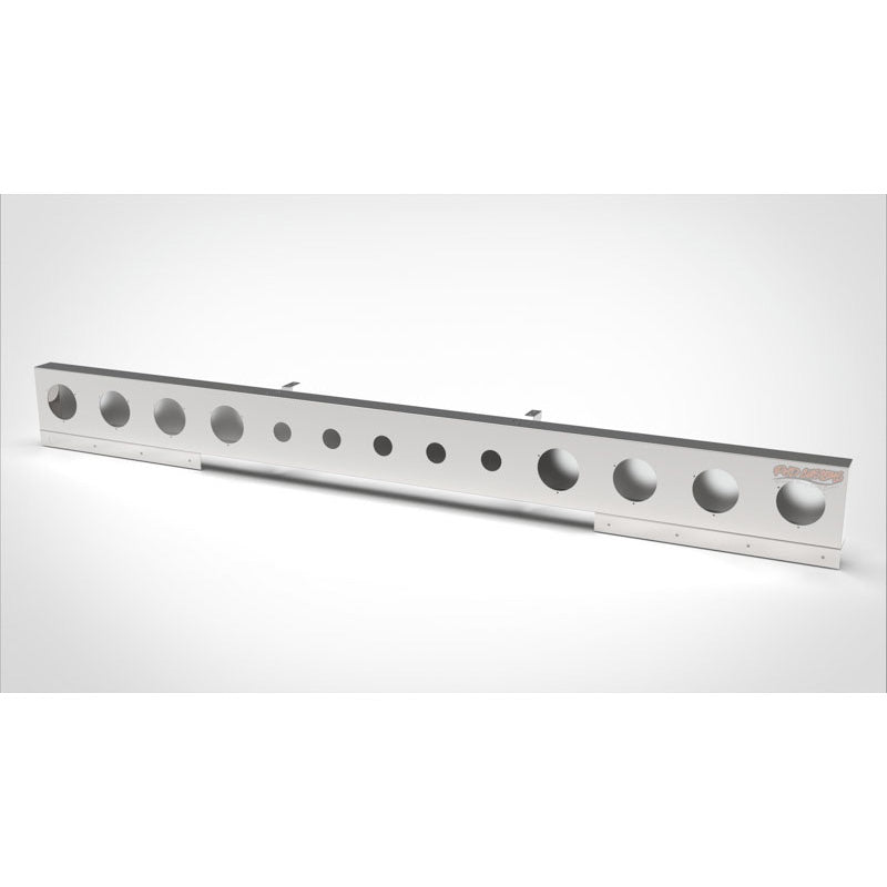UNIVERSAL 14 GA. MIRROR FINISH 304 STAINLESS STEEL REAR LIGHT BAR