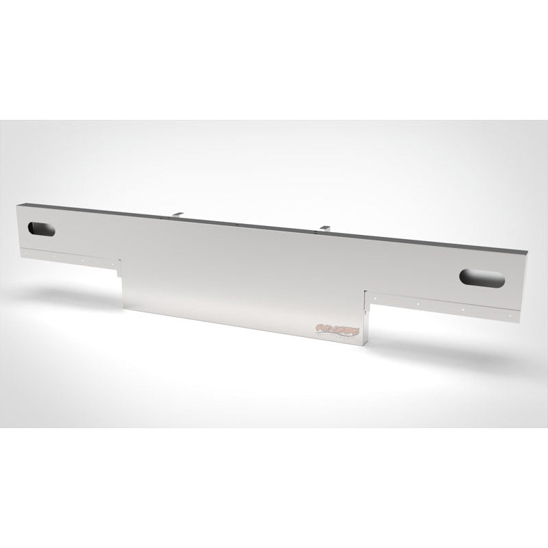 UNIVERSAL 14 GA. MIRROR FINISH 304 STAINLESS STEEL REAR LIGHT T-BAR X 8" & 18" DROP DOWN