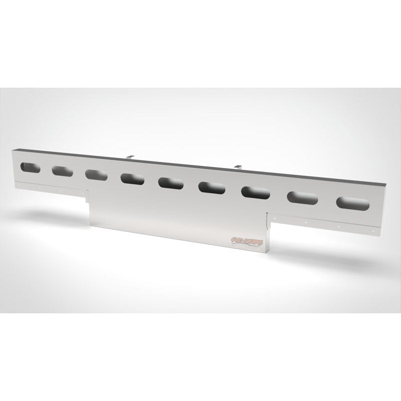 UNIVERSAL 14 GA. MIRROR FINISH 304 STAINLESS STEEL REAR LIGHT T-BAR X 8" & 18" DROP DOWN